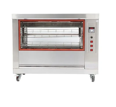 Stainless Steel Electric Chicken Rotary Commercial Brazilian Rotisserie/Charcoal Rotisserie/BBQ Grill
