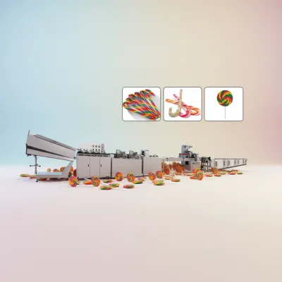 High Quality Commercial Lollipop Forming Machine rainbow Lollipop Making Equipment