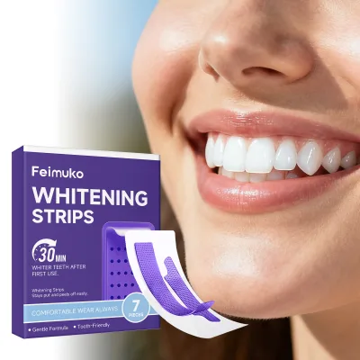 Hot-Selling Purple Teeth Strips Teeth Whitening Tooth Stickers Cleaning Nourishing Private Label Teeth Whitening Teeth
