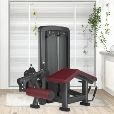 Competition - Level Commercial Adjustable Hamstring Isolation & Quadriceps & Calf Combo Pin Loaded Leg & Extension Machine