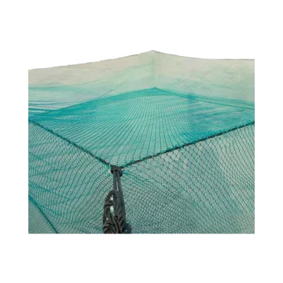 High Strength PE/PA/PP Aquaculture Fattening Net Cage Single/double Knot Saltwater Fishing Net for Oysters Crabs Lobsters