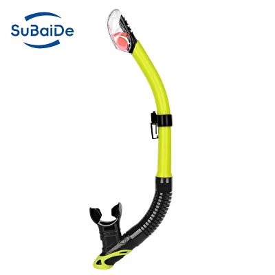 Hot Sale High Quality Silicone Swim Snorkel Free Diving Snorkel Comfortable Mouthpiece Design
