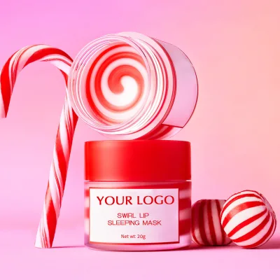 Customizable Day & Night Nourishing Berry Lip Mask Private Label Hydrating Vegan Organic Antioxidants Cream Sleeping Mask