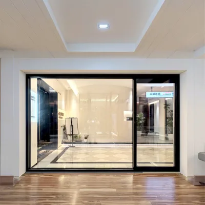 DONGYU Modern Design Sliding Doors Aluminum Lightweight Sliding Door Manual Soundproof Double Glazed Aluminum Sliding Doors