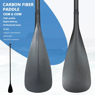 OEM Carbon Fiber Paddle in Painted Color Surfing Product