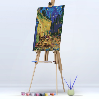 Dropshipping Van Gogh Impressionism Coffee House DIY New World Painting by Numbers