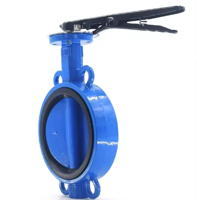 Guangbo Wafer Regulating Valve (Manual) for Water Cut-off and Center Line Butterfly Functions with OEM/ODM/OBM Customization