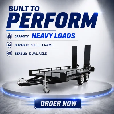 Aluminium Car Trailer 750kg Tilt Auto Rimorchio CE Certified Steel (Support Customization: Aluminum/Galvanized) with Double Axle