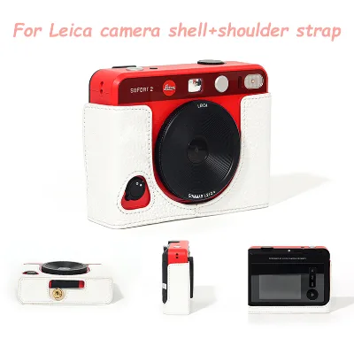 Wholesale price Anti-scratch Protective camera bag For Leica camera shell with shoulder strap digital single leather camera bag