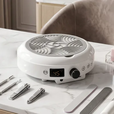 2026 Coolbeauty New Cordless 85w Brushless Motor Nail Dust Collector Portable & Cordless for Dust Collect Easy for Salon Use