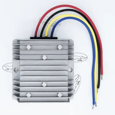 12V DC to 24V Power Converter Waterproof IP68 4A Step Converter 50/60 Hz Output Frequency Motor Car Application OEM Customizable