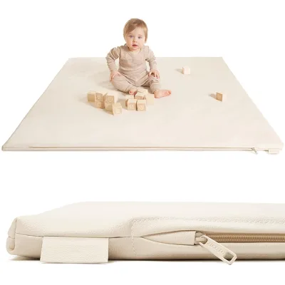 2025 New Baby Play Mats Crawling Playing Children Gaming Activity Carpet Indoor Leather Waterproof Kids Floor Playmats