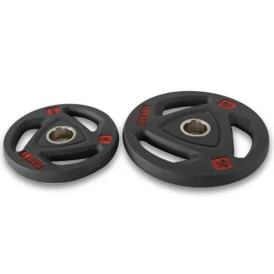 Wholesale Fitness Accessories Custom Colorful Adjustable Cast Iron Fitness Barbell Rubber Weights Plates Set
