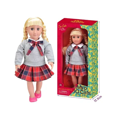 18 Inches Vinyl Girl Dolls Vera Dolls for Girls Accessories Tiktok Hot Selling