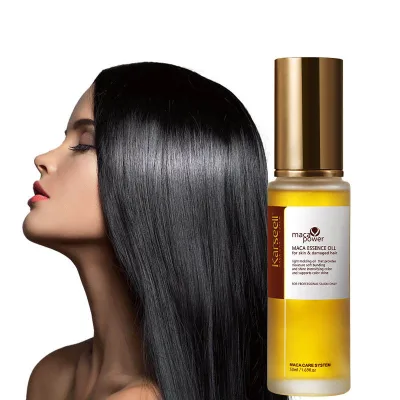 Private Label OEM Organic Natural Hair Care Serum Treatment MACA Hair Oil