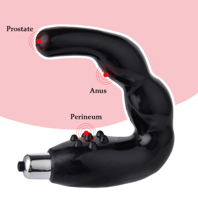 U Shape 1 Frequency Cheaper Adult Sex Toys Anal Plug Vibrator Prostate Massager for Male