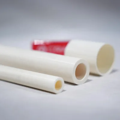Corrosion Resistant 95% 99% Alumina Ceramic Tube Single Bore Ceramic Insulator Rod with Welding & Cutting Services CRAC Factory