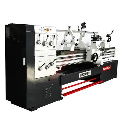 BT500A 5.5KW heavy duty lathe machines metal dro