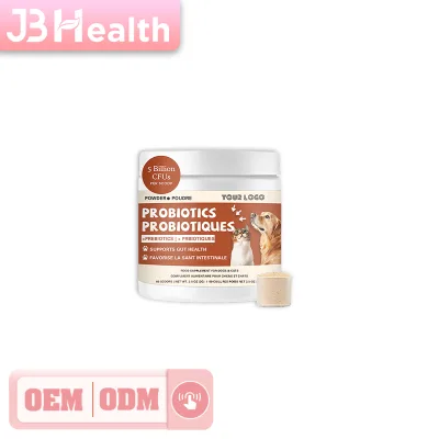 Private Brand Pet Probiotic Powder Intestinal Supplement Prebiotic Probiotics Promote Digestion and Support Intestinal Health