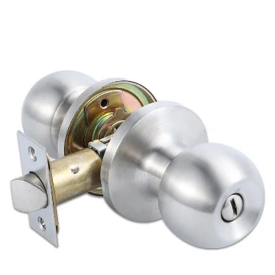 ANSI Grade 3 Canada Best Selling Stainless Steel Color SUS304 Keyed Entry Cylindrical Door Knob Locks