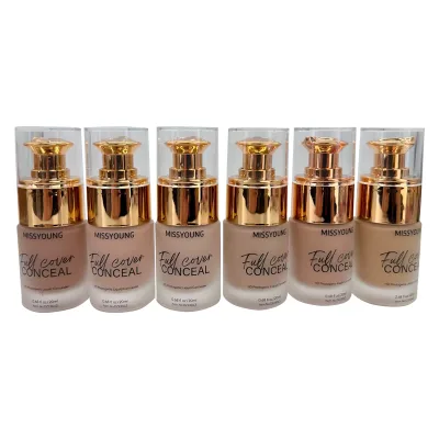 High Quality Private Label Waterproof Long Lasting Concealer Foundation Face MakeUp Liquid Foundation