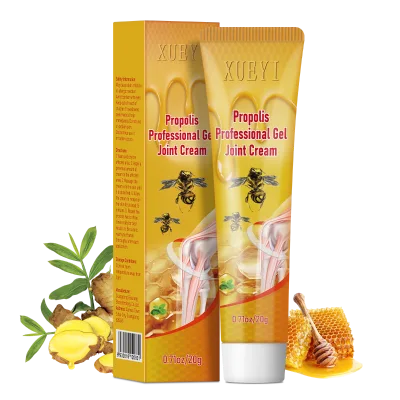 Private Label Propolis Joint Relief Cream Ginger Rosemary Oil Menthol Allantoin Methyl Salicylate Herbal Muscle Joint Pain Cream