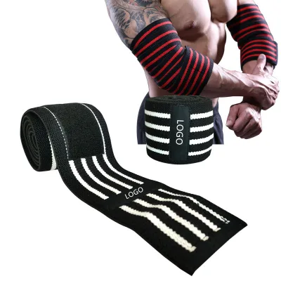 Wholesale Gym Fitness Weight Lifting Compression Elastic Elbow Strap Wraps Elbow Sleeve Brace