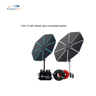Smart Sun Flower Solar Mounting System Ground Mount Solar Panel with 220V 60m/s Wind Load & 1.4KN/m2 Snow Load