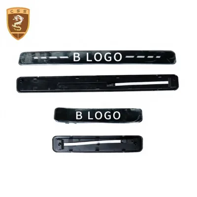 Auto Body Parts B Style Stainless Steel LED Illuminated Car Door Sills Step Pedal for Mercedes Benz G Class W464