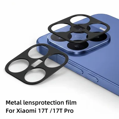 Matte Metal Hollow Out Camera Lens Protector Anti Scratch Rear Camera Protective Sticker for Xiaomi 17T 17T Pro