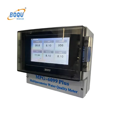 BOQU Application in Environmental Water Discharge Monitoring MPG-6099Plus Multi-parameter Analyzer