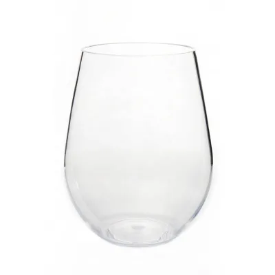 Stemless Wine Glass 20oz Glass Minimalist Design Break Resistant Red Wine Use