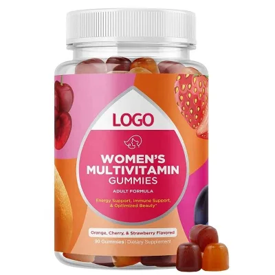 Private Label Female Women Enzyme Prebiotics Vagina Acidophilus Lactobacillus Kids Probiotic Vitamins Gummies for Women