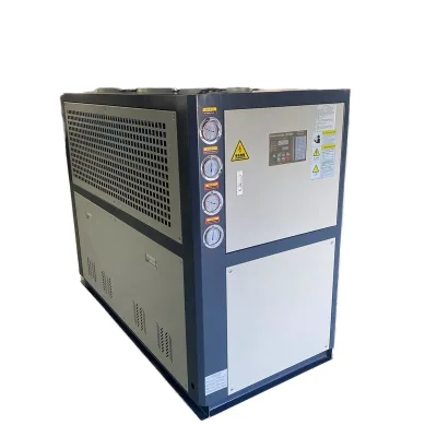 China Supply 10 Ton Automatic Industrial Chiller With High Efficiency Condenser