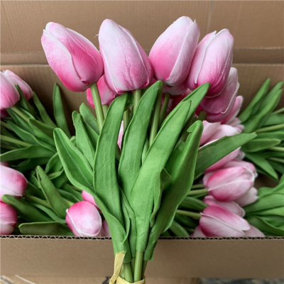 Silk Tulip Flower Artificial Tulip Flower Home Decoration Flowers Tulip