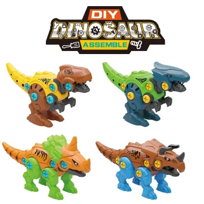 Children's Toy Dinosaur Eggs for 3+ Year Old Kids Educational DIY Assembly Construction Toys Dinosaur Easter Eggs Gifts for Kids