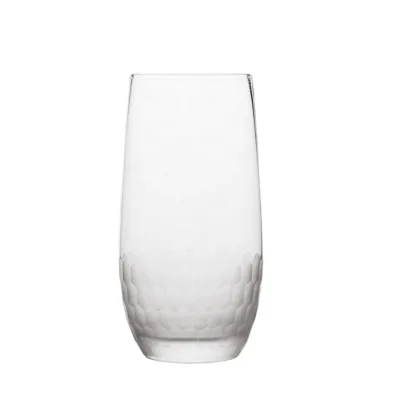 Engraved Champagne Glass Custom Luxury Honeycomb Gold Glass Tumbler Creative Champagne Glass Cups