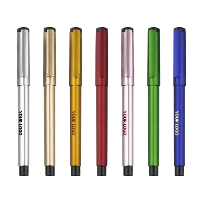 Best Sale Custom Promotional Fancy Plastic Pen Classical Black Ink Signature Business Pen