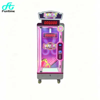 Funtime Lucky Cut 10-Second Challenge Arcade Game Indoor Amusement Park Doll Machine Gift Machine