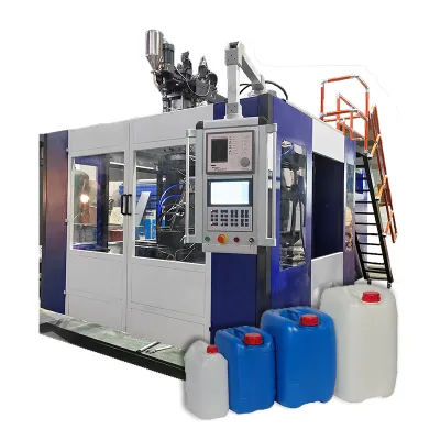 Plastic Jerrycan Oil Stackable Bottle Barrel 20L 25L Single Station Blowing Molding Machine