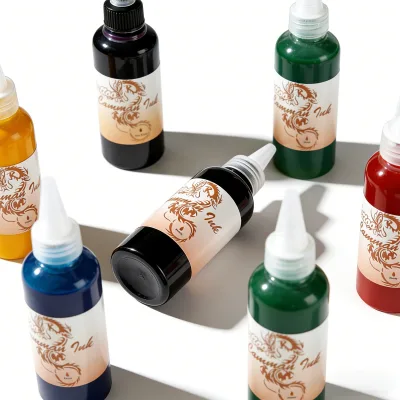 Temporary Tattoo Airbrush Finalize Ink Airbrush Body Paint for Airbrush Machine Tattoo Supply