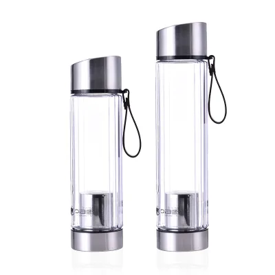Portable Single Wall Leak Proof Glass Tea Infuser Bottle