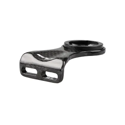 Carbon Fiber Bicycle Computer Mount Bike Stem Extender Handlebar Touch Holder Support Mountain Racing Cycling Bracket