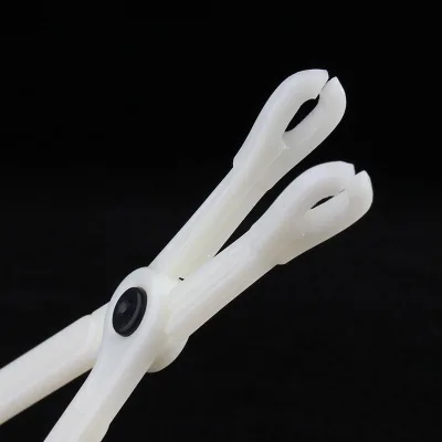 Disposable Plastic Sterilized Pliers Clamp Tattoo Accessory Piercing Forceps for Tattoo Piercing Tools