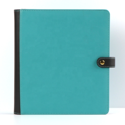 Photo Album Scrapbook Custom Pu Book Photo Frames Photograph Album Bound 2 Pockets Cover for Inch Photo Album