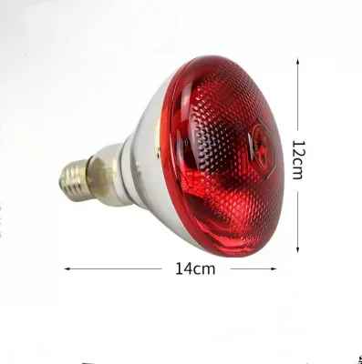 High Quality Red Hemp Surface Infrared Light Lamp Heater For Home Use Farms Chicken Coops  brooding New And Used