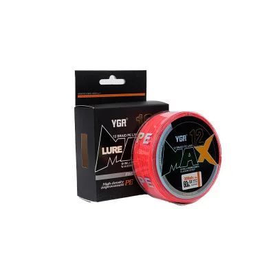 YGR MAX 300YDS 4/8/12-strands Braided Fishing Line Floating High Strength Wear-Resistant Braid Fish Line for Deep Sea River Lake