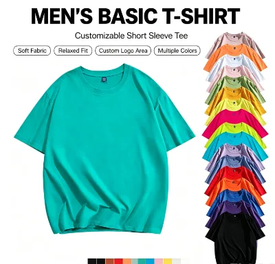 Customized Cheap Eco-Friendly 180 Grams 100% Polyester Knitted Casual Print Quick Dry Breathable Hip Hop Sportswear Blank Men's