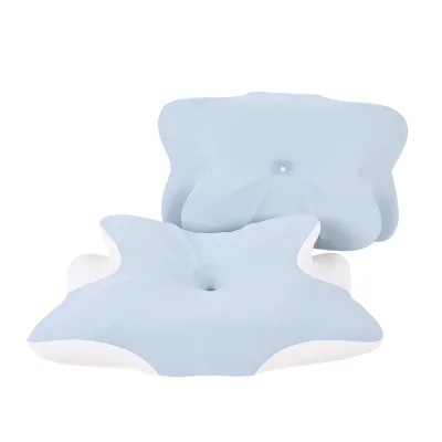 OEM Pain Relief Sleeping Cervical Neck Pillow Ergonomic Contour Zoned Fits Sleeper Non-Temperature Affected Memory Foam Pillow