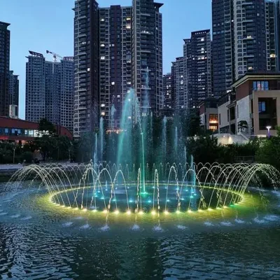 Outdoor Musical Fountain Design and Construction Project Solutions